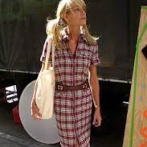 McQ Alexander McQueen Western Plaid Midi Dress – US 4/ IT 40